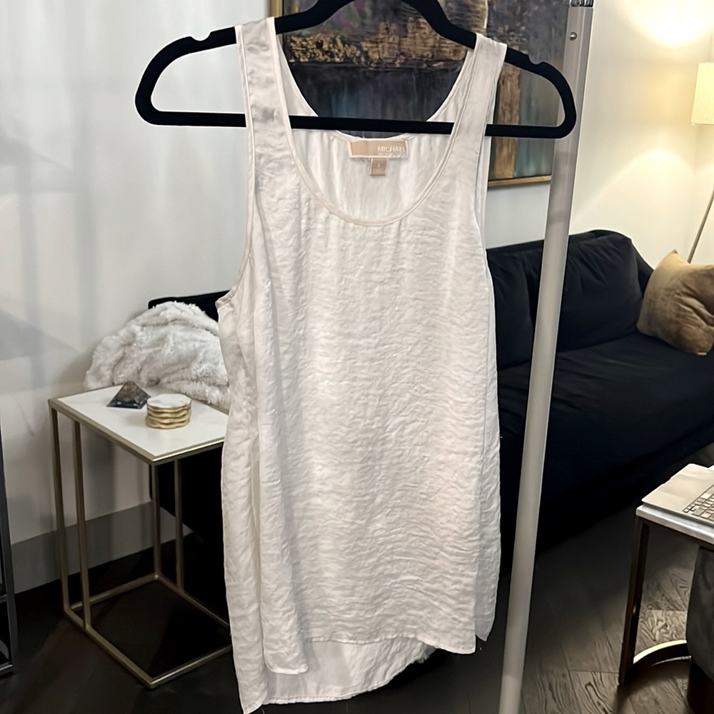MICHAEL Michael Kors White Tank Size Small